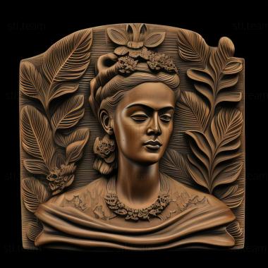 3D model Frida Kahlo (STL)